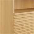 Modway Render Freestanding Bathroom Storage Cabinet in Brown