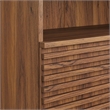 Modway Render Freestanding Bathroom Storage Cabinet in Brown