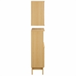 Modway Render Bathroom Cabinet Set in Brown