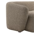 Monica 88 Inch Boucle Fabric Sofa in Earth