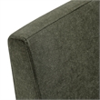 Tessera Upholstered Linen-Blend Slipcovered Dining Chair in Sage