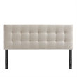 Lily Upholstered Full Size Headboard in Dove
