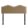 Cosette Performance Velvet King Size Headboard in Taupe