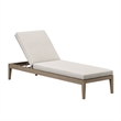 Northlake 3-Piece Patio Teak Furniture Set with Chaise Lounges and Side Table
