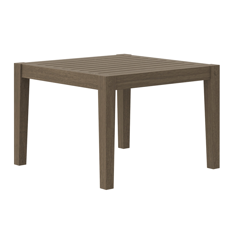 Northlake 3-Piece Patio Teak Furniture Set with Chaise Lounges and Side Table
