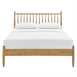 Zane King Size Spindle Bed in Light Oak