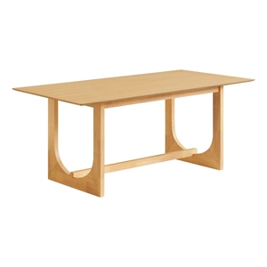 Ashcroft 69&quot Rectangular Dining Table in Oak