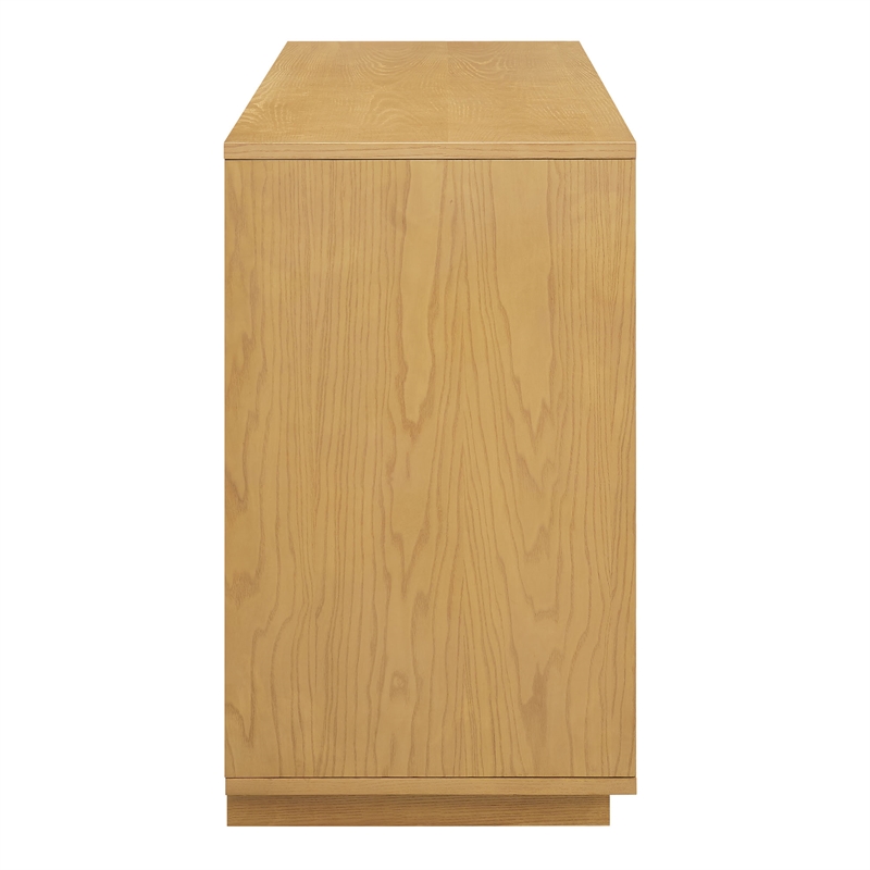 Aiko 76 Inch Japandi Sideboard in Light Oak