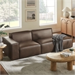Restore 2-Piece Vegan Leather Modular Loveseat in Espresso