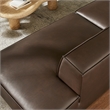 Restore 2-Piece Vegan Leather Modular Loveseat in Espresso