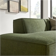 Restore 2-Piece Performance Fabric Upholstered Modular Loveseat in Foliage