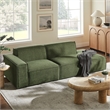 Restore 2-Piece Performance Fabric Upholstered Modular Loveseat in Foliage