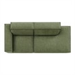 Restore 2-Piece Performance Fabric Upholstered Modular Loveseat in Foliage