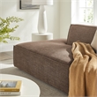 Restore 2-Piece Performance Fabric Upholstered Modular Loveseat in Mocha