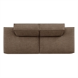 Restore 2-Piece Performance Fabric Upholstered Modular Loveseat in Mocha