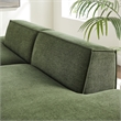 Restore 2-Piece Performance Fabric Upholstered Modular Loveseat in Foliage