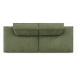 Restore 2-Piece Performance Fabric Upholstered Modular Loveseat in Foliage