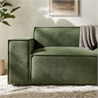 Restore 2-Piece Performance Fabric Upholstered Modular Loveseat in Foliage