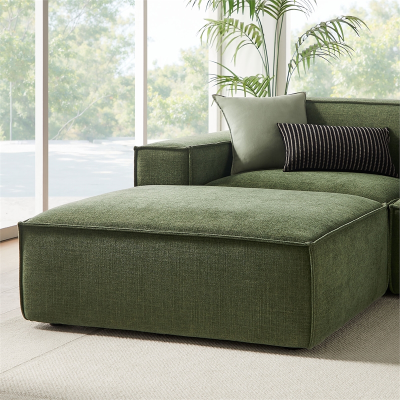 Restore 6-Piece Performance Fabric Upholstered Modular Sectional Sofa