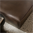 Restore Vegan Leather Modular Ottoman in Espresso