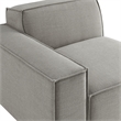 Restore Performance Fabric Upholstered Left-Facing Modular Lounge Chair
