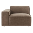 Restore Performance Fabric Upholstered Left-Facing Modular Lounge Chair