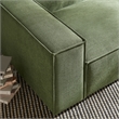 Restore Performance Fabric Upholstered Left-Facing Modular Lounge Chair