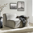 Restore Performance Fabric Upholstered Right-Facing Modular Lounge Chair