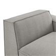Restore Performance Fabric Upholstered Right-Facing Modular Lounge Chair