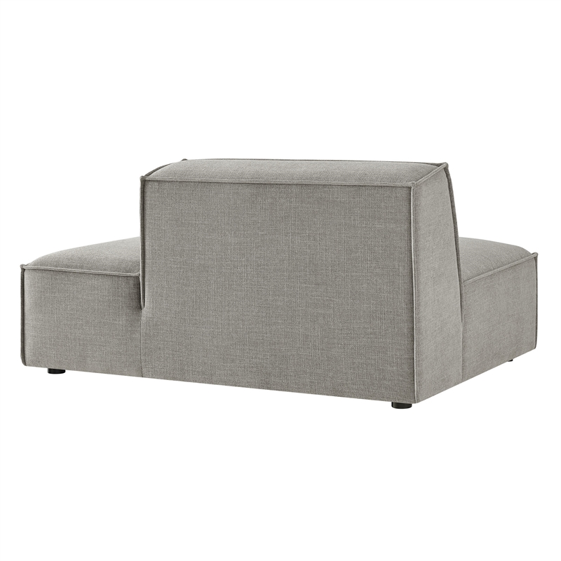 Restore Performance Fabric Upholstered Right-Facing Armless Modular Chaise