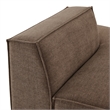Restore Performance Fabric Upholstered Right-Facing Armless Modular Chaise