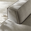 Restore Performance Fabric Upholstered Left-Facing Armless Modular Chaise