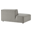 Restore Performance Fabric Upholstered Left-Facing Armless Modular Chaise