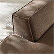 Restore Performance Fabric Upholstered Left-Facing Armless Modular Chaise