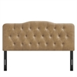 Annabel Vegan Leather Full Headboard in Toast
