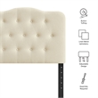 Annabel Premium Linen Blend Twin Headboard in Linen