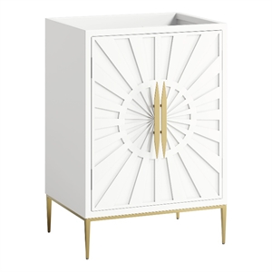 Modway Awaken 24&quot Bathroom Vanity Cabinet in White - Sink Basin Not Included