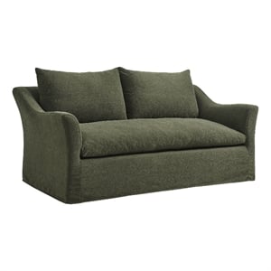 Somerset 70&quot Linen Blend Loveseat in Sage