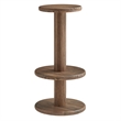 Neo 5-Piece Round Indoor - Outdoor Round Patio Bar Table And Stool Set