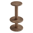 Neo 5-Piece Round Indoor - Outdoor Round Patio Bar Table And Stool Set