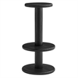Neo 5-Piece Round Indoor - Outdoor Round Patio Bar Table And Stool Set