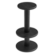 Neo 5-Piece Round Indoor - Outdoor Round Patio Bar Table And Stool Set