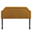 Magnolia Upholstered Fabric Full Size Headboard in Copper