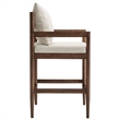 Remington Wood Counter Stool Set of 2 in Salt