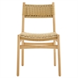 Wynn Rope and Wood Dining Side Chair in Natural