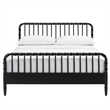 Arlette Full Size Wood Spindle Bed Frame in Black