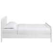 Arlette King Size Wood Spindle Bed Frame in White