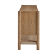 Taschen 4-Door Wood Sideboard Cabinet in Weathered Oak Natural