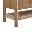 Taschen 4-Door Wood Sideboard Cabinet in Weathered Oak Natural