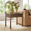 Darcy Wood Nightstand or Side Table in Walnut